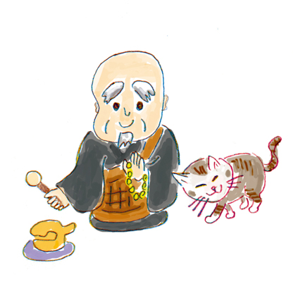 甘える猫