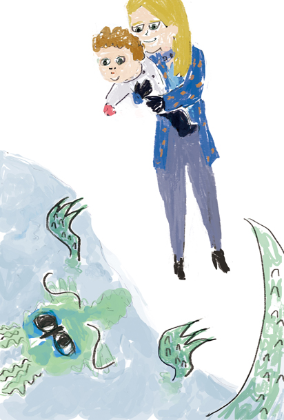 冬のドラゴン